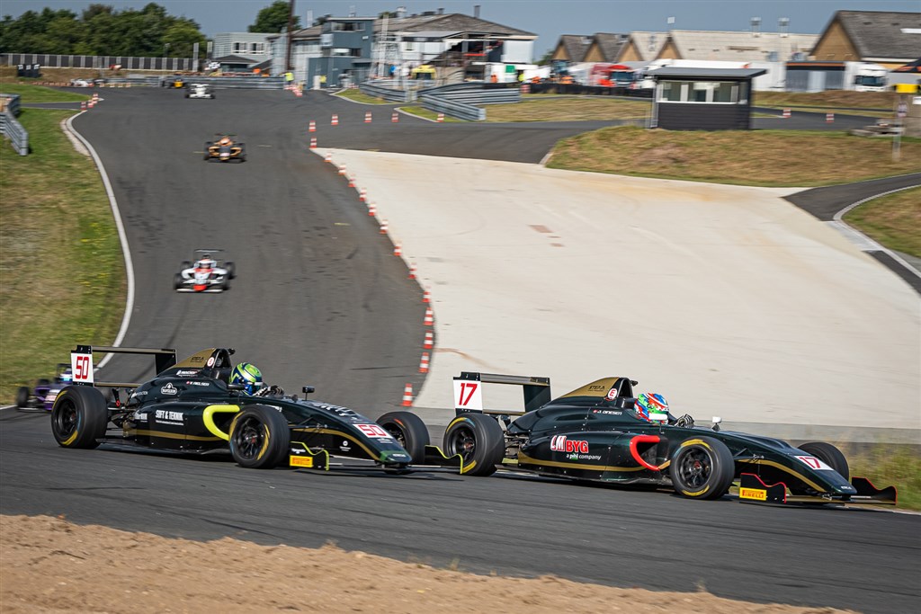 STEP Motorsport er klar til Ring Djursland.
(Foto: Grippo)